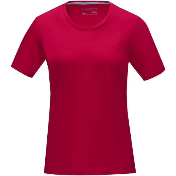 Azurite short sleeve women’s GOTS organic t-shirt - Elevate NXT Red