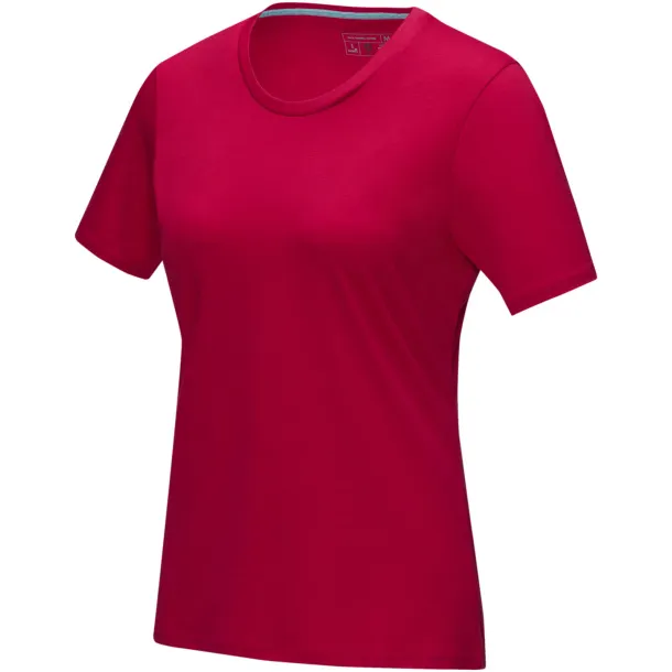 Azurite short sleeve women’s GOTS organic t-shirt - Elevate NXT Red