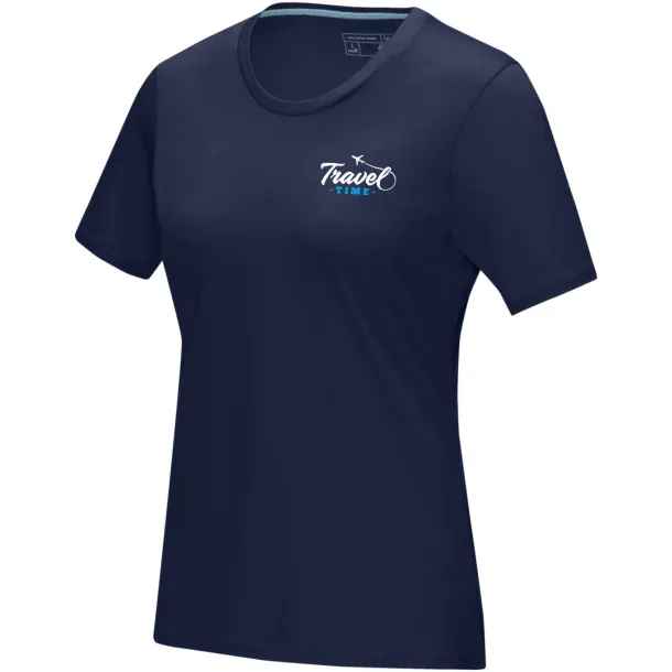 Azurite short sleeve women’s GOTS organic t-shirt - Elevate NXT Navy Blue