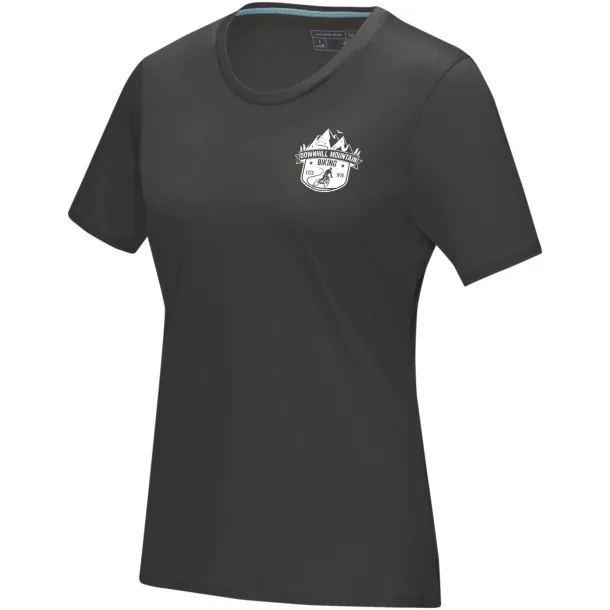 Azurite short sleeve women’s GOTS organic t-shirt - Elevate NXT Storm grey