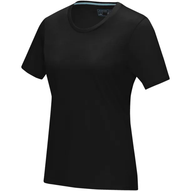 Azurite short sleeve women’s GOTS organic t-shirt - Elevate NXT Solid black