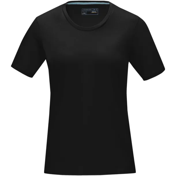 Azurite short sleeve women’s GOTS organic t-shirt - Elevate NXT Solid black