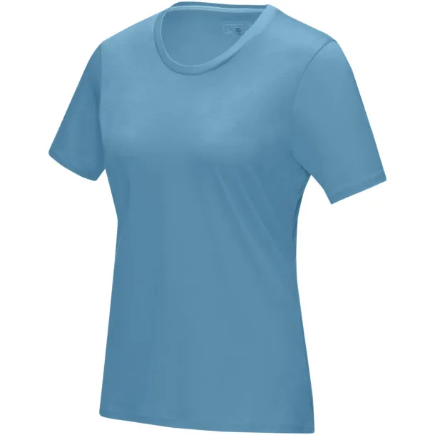 Azurite short sleeve women’s GOTS organic t-shirt - Elevate NXT NXT blue