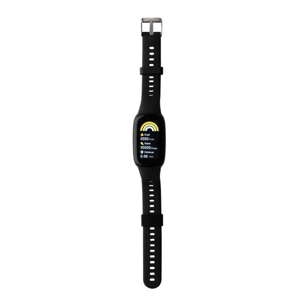  RCS recycled TPU activity watch 1"47 with HR monitor - XD Collection Black 