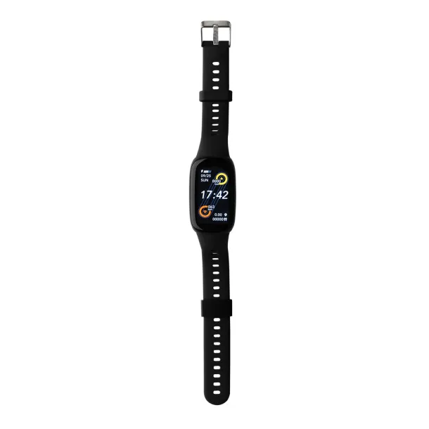  RCS recycled TPU activity watch 1"47 with HR monitor - XD Collection Black 