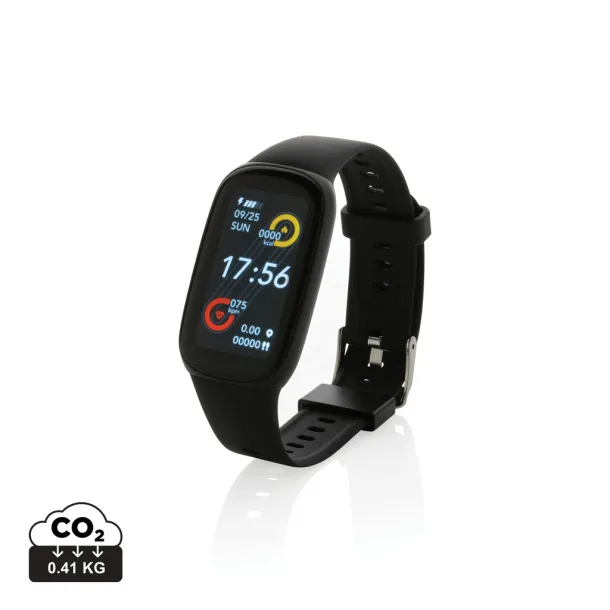  RCS recycled TPU activity watch 1"47 with HR monitor - XD Collection Black 