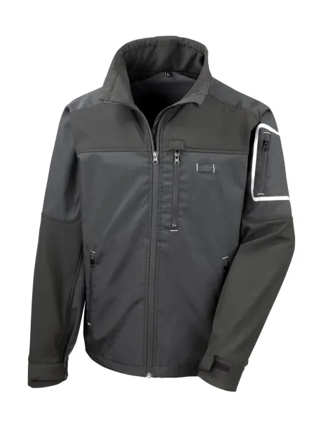  Work-Guard Sabre Stretch Jacket - Result Work-Guard Black