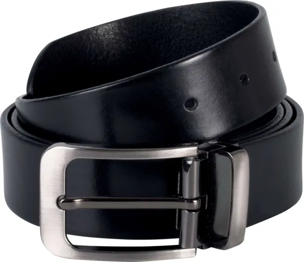  CLASSIC LEATHER BELT - 35MM - K-UP Black