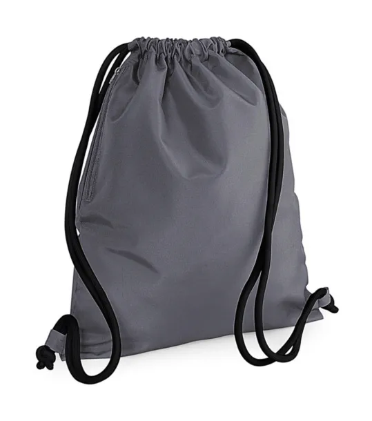  Icon Gymsac - Bagbase Graphite Grey Black