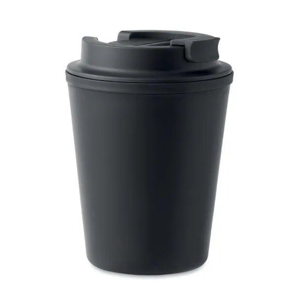 TRIDUS Recycled PP tumbler 300 ml Black