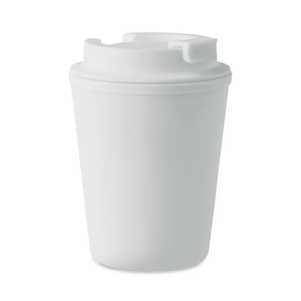 TRIDUS Recycled PP tumbler 300 ml White