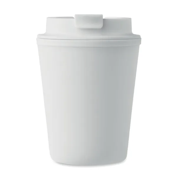 TRIDUS Recycled PP tumbler 300 ml White