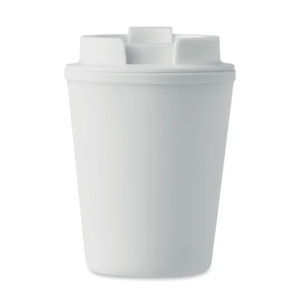 TRIDUS Recycled PP tumbler 300 ml White