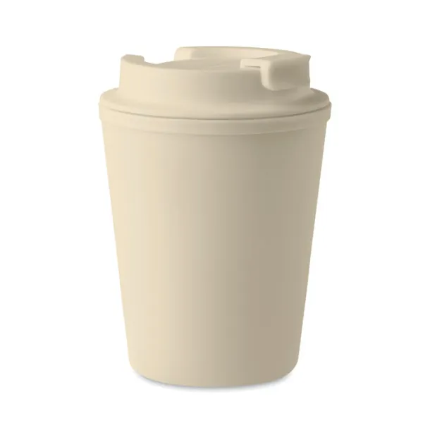 TRIDUS Recycled PP tumbler 300 ml Beige