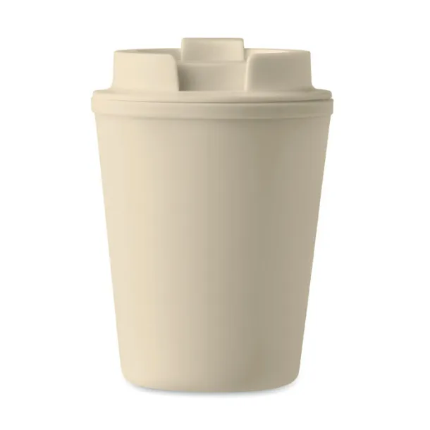 TRIDUS Recycled PP tumbler 300 ml Beige