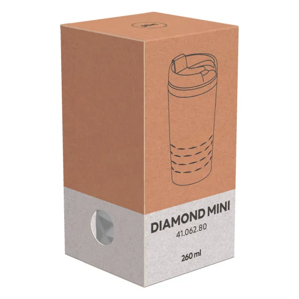 DIAMOND MINI Putna šalica, 260 ml - CASTELLI Srebrna