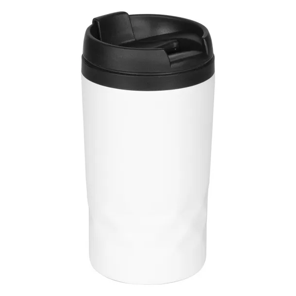 DIAMOND MINI Travel mug, 260 ml - CASTELLI White