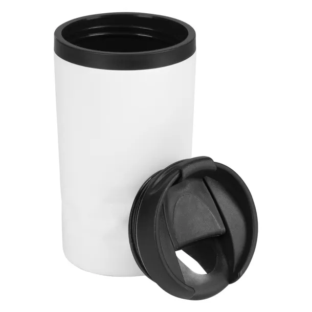 DIAMOND MINI Travel mug, 260 ml - CASTELLI White