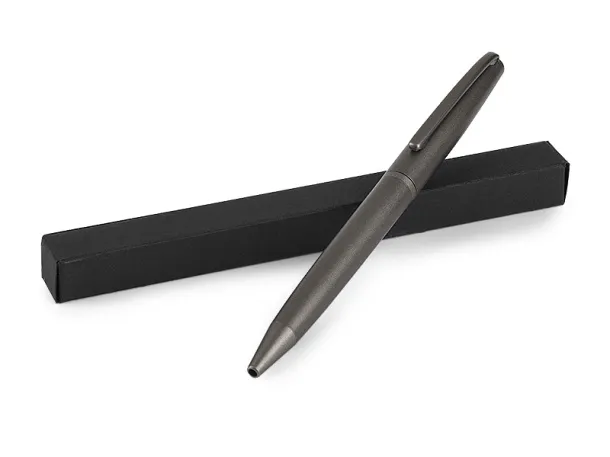 ZETA metal ball pen in a gift box Dark gray