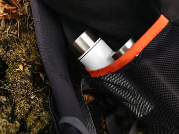 DOPPIO metal travel mug White