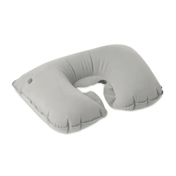 TRAVELCONFORT Inflatable pillow in pouch Grey