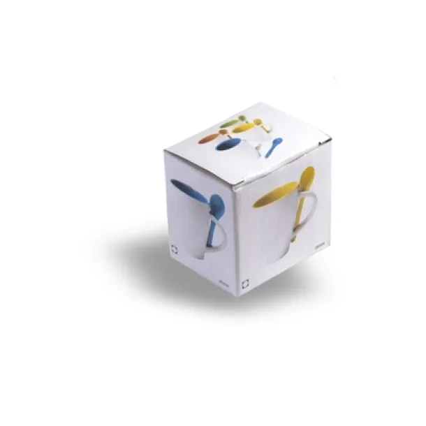  Ceramic mug 300 ml with spoon Mornarski plava