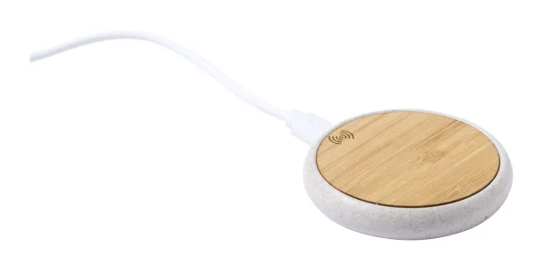 Fiore wireless charger Beige Natural