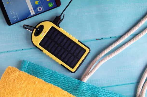 Lenard USB power bank Yellow Black