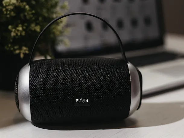 BOOM Bluetooth speaker - PIXO Crna