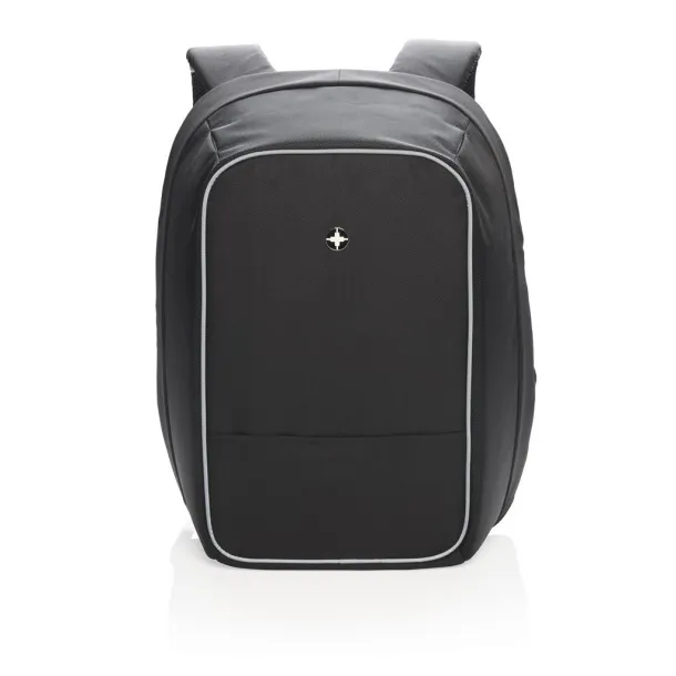  Swiss Peak AWARE™ anti-theft 15.6"laptop backpack - Swiss Peak Black 