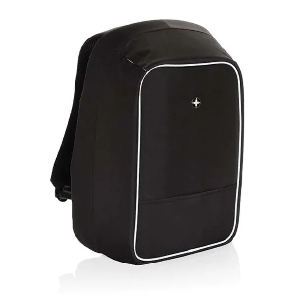  Swiss Peak AWARE™ anti-theft 15.6"laptop backpack - Swiss Peak Black 