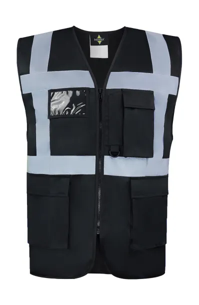  Executive Safety Vest "Hamburg" - Korntex Black