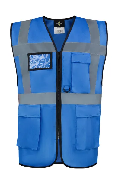  Executive Safety Vest "Hamburg" - Korntex Plava