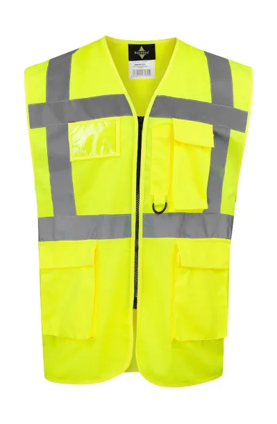  Executive Safety Vest "Hamburg" - Korntex Yellow