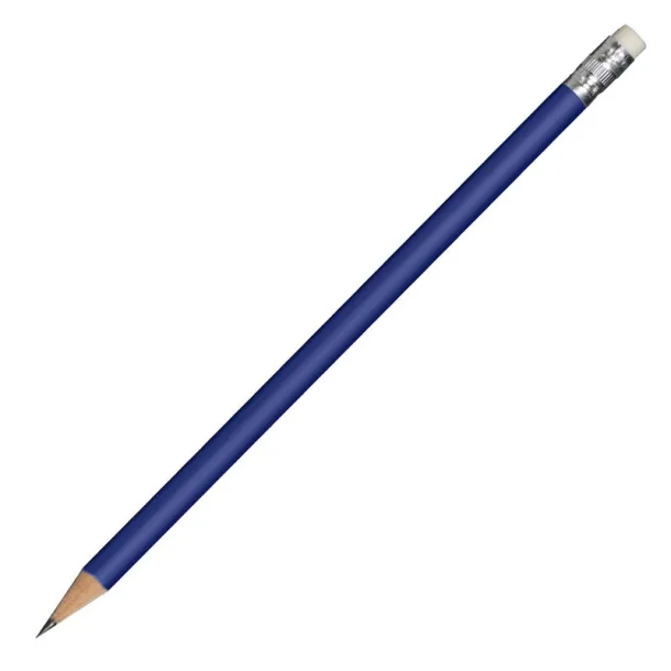 WOODEN METALLIC pencil Dark Blue