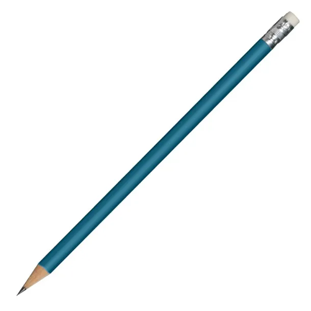 WOODEN METALLIC pencil Blue