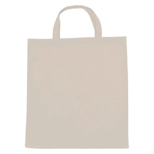  Cotton shopping bag, 140 g/m2 beige