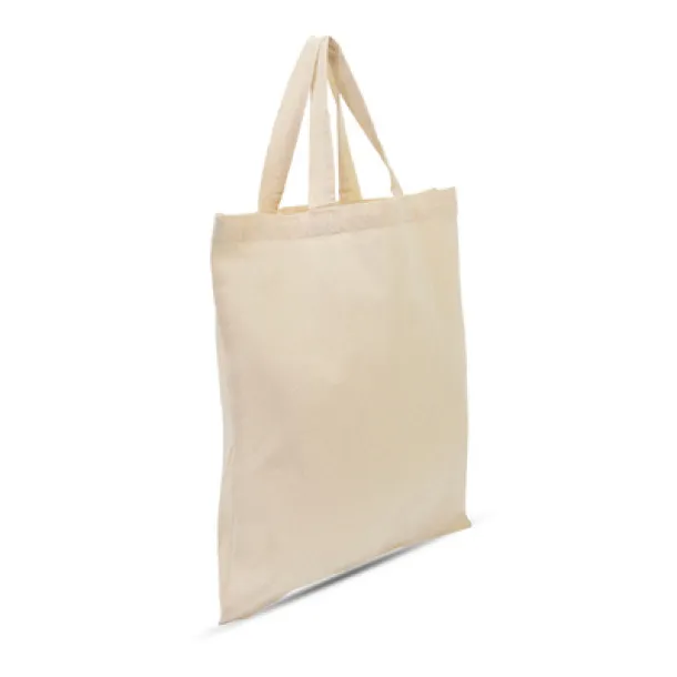  Cotton shopping bag, 140 g/m2 beige