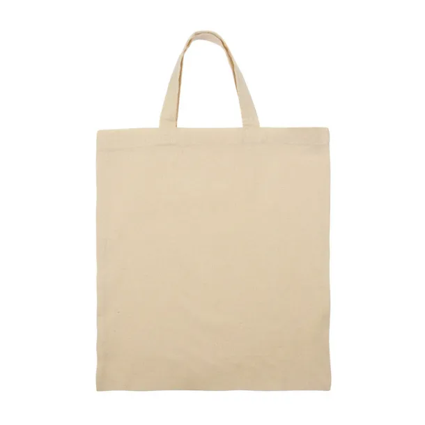  Cotton shopping bag, 140 g/m2 beige