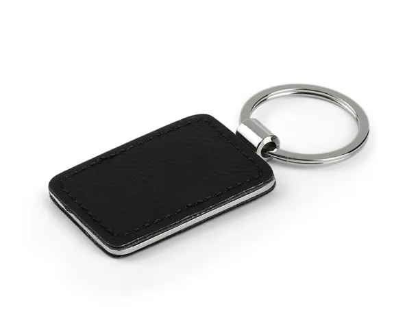 PELLE R metal key holder Black