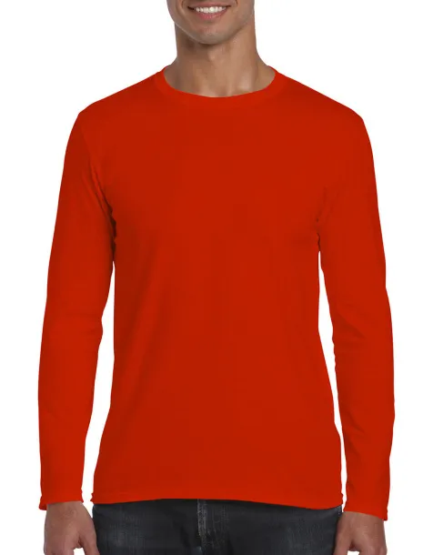  Gildan Mens Softstyle® Long Sleeve Tee - Gildan Narančasta