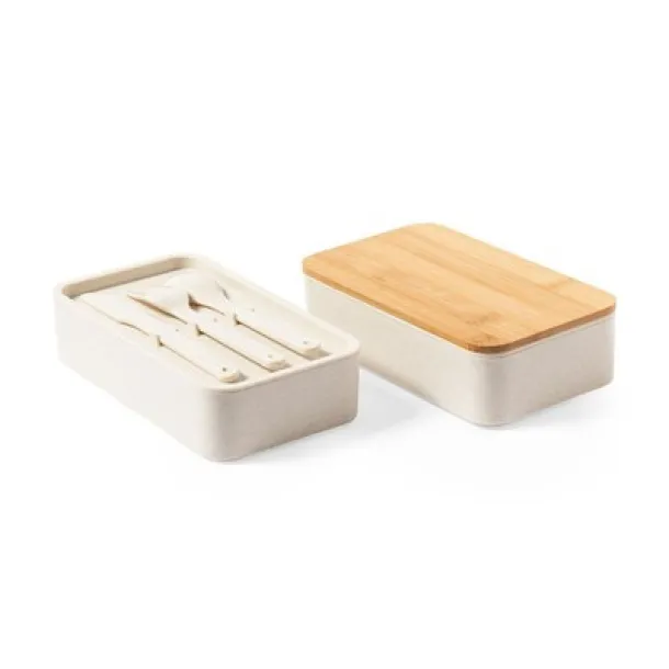  Lunch boxes 2 pcs, 2x700 ml, cutlery neutral