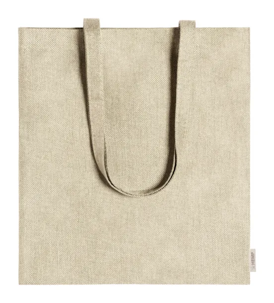 Sativy hemp shopping bag Natural