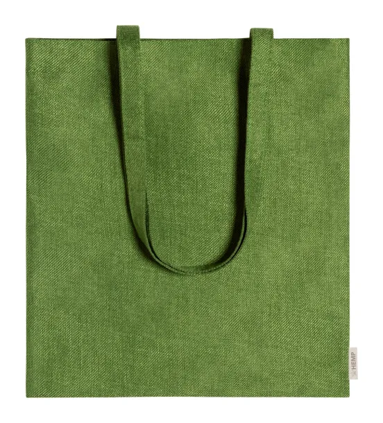 Sativy torba za kupovinu od konoplje - 200 g/m² Zelena
