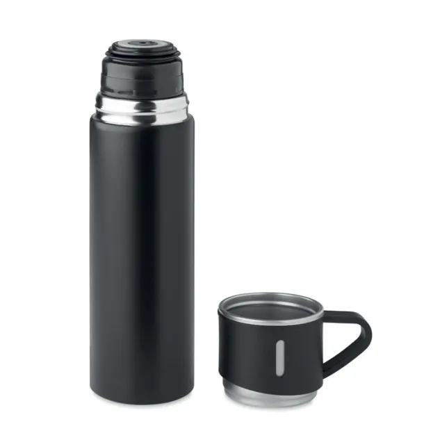 TONIA Double wall bottle 420 ml Black