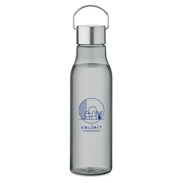 VERNAL RPET boca sa PP poklopcem 600 ml transparent grey