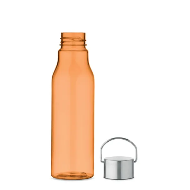 VERNAL RPET bottle with PP lid 600 ml transparent orange