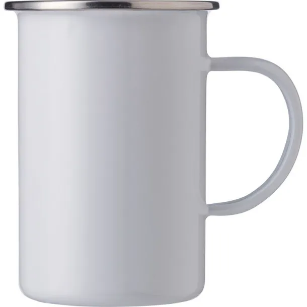  Enamel mug 550 ml white