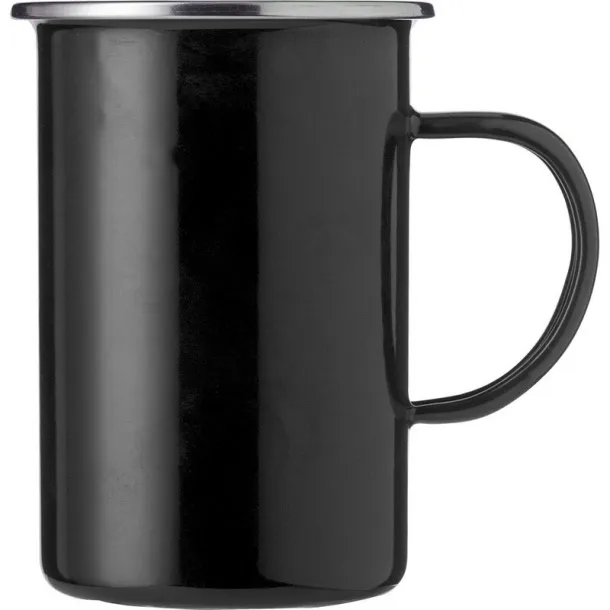  Emajlirana šalica, 550 ml black