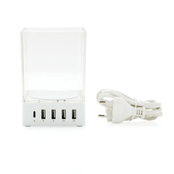 Pen holder USB charger - XD Collection White 